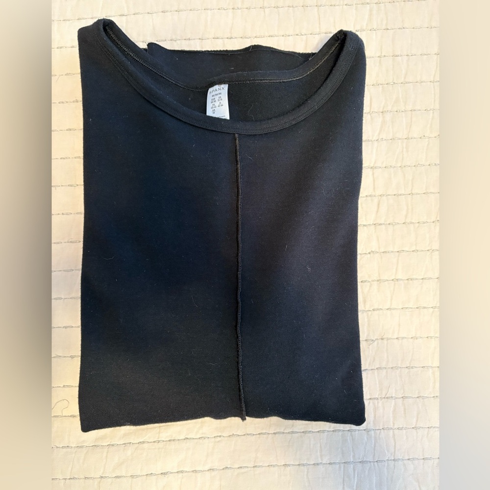 SPANX perfect length dolman 3/4 sleeve pullover top oversized sweatshirt size M - Picture 5 of 5